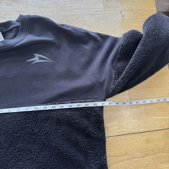 Spirit Jersey Sea World Spell-Out Fleece Black Long Sleeve Shirt Adult Large GUC - Picture 10 of 12